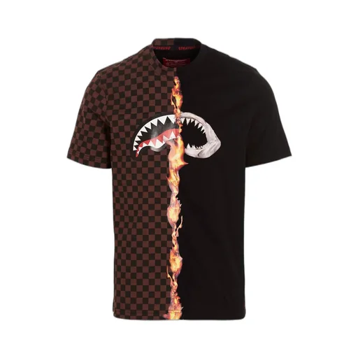 Sprayground Burnt Sharks In Paris T-Shirt