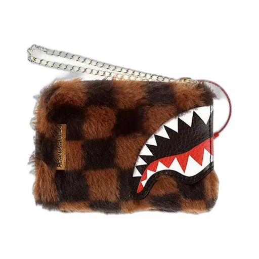 Sprayground Fur Sharks In Paris Wallet