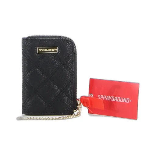 Sprayground Leveled Up Split Quilt Shark Wallet