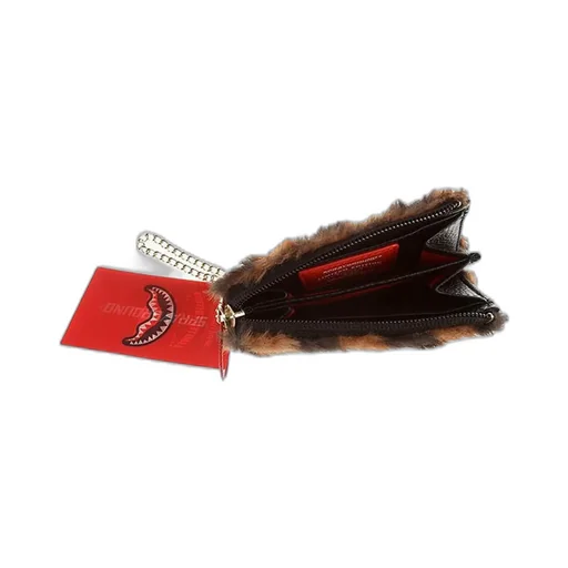 Sprayground Fur Sharks In Paris Wallet