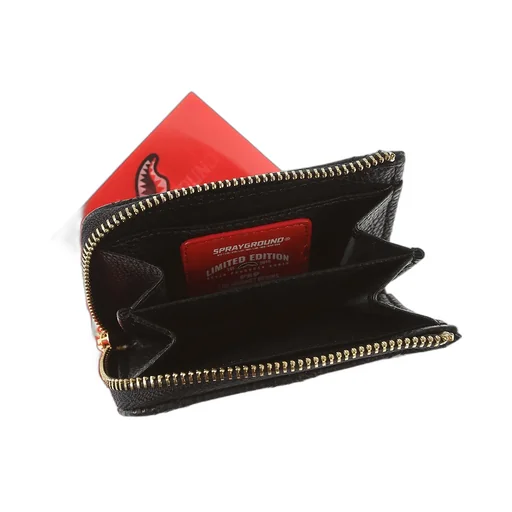 Sprayground Leveled Up Split Quilt Shark Wallet
