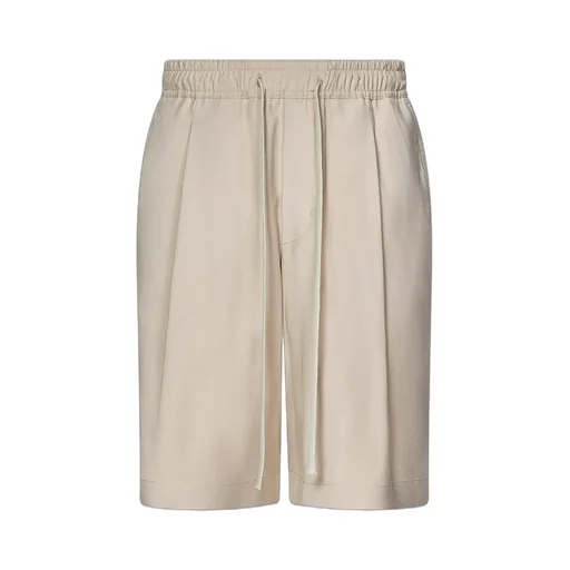 State Of Order Knee-Length Drawstring Shorts