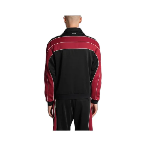 State Of Order High Collar Panelled Sweatshirt