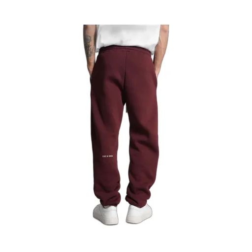 State Of Order Logo Printed Drawstring Trousers
