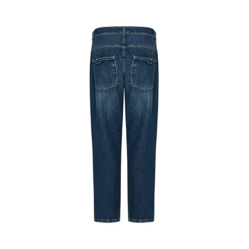 State Of Order Logo-Patch Tie Fastened Jeans