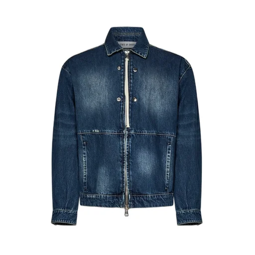 State Of Order Driver Zipped Denim Jacket