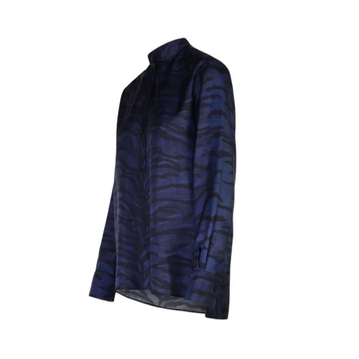 Stella Mccartney Tiger Printed Stitch Detailed Shirt