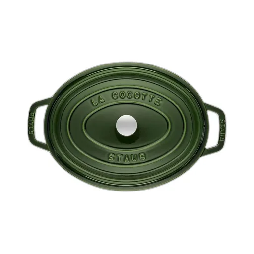 Staub Logo Embossed Oval Pot