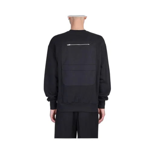 State Of Order Zip Detailed Crewneck Sweatshirt
