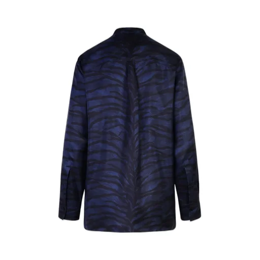 Stella Mccartney Tiger Printed Stitch Detailed Shirt