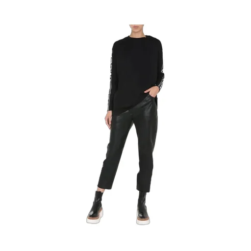 Stella Mccartney Logo Tape Long Sleeve Top