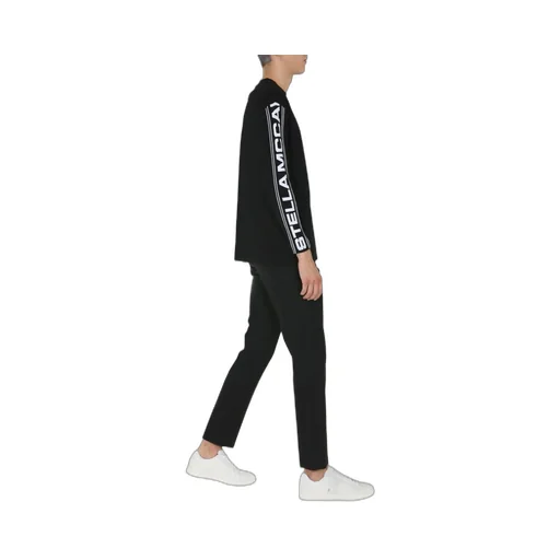 Stella Mccartney Logo Tape Long Sleeve Top