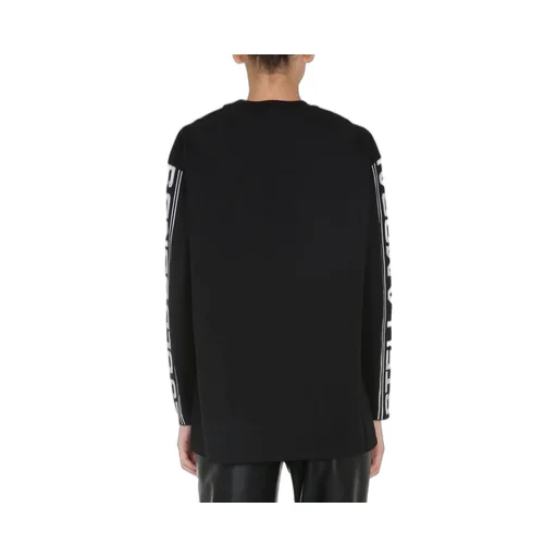 Stella Mccartney Logo Tape Long Sleeve Top