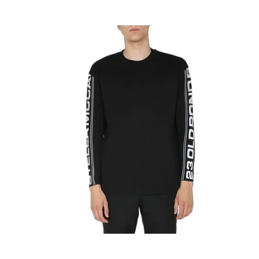 Stella Mccartney Logo Tape Long Sleeve Top