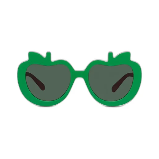 Stella Mccartney Eyewear Apple-Shaped Frame Sunglasses