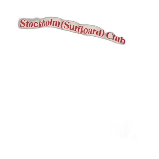 Stockholm Surfboard Club Striped Knit Scarf
