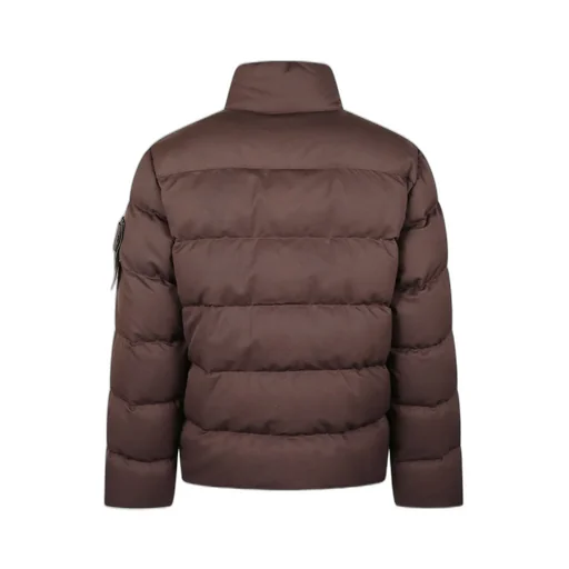 Stone Island Logo Patch Down Jacket