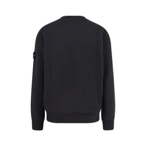 Stone Island Logo Patch Crewneck Sweatshirt