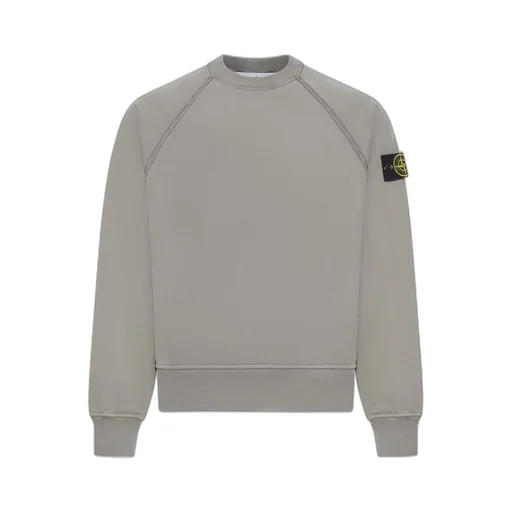Stone Island Logo Patch Crewneck Sweatshirt
