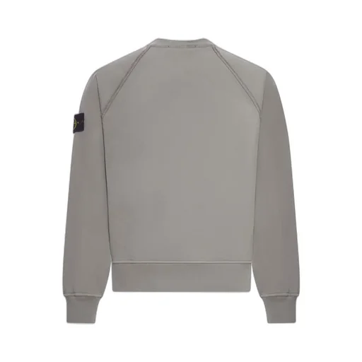 Stone Island Logo Patch Crewneck Sweatshirt
