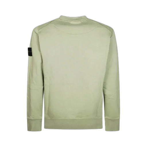 Stone Island Logo Patch Crewneck Sweatshirt