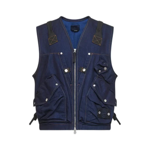 Stone Island Logo Patch Waistcoat