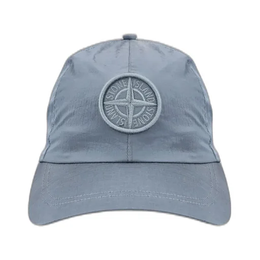 Stone Island Logo Embroidered Curved Peak Baseball Cap