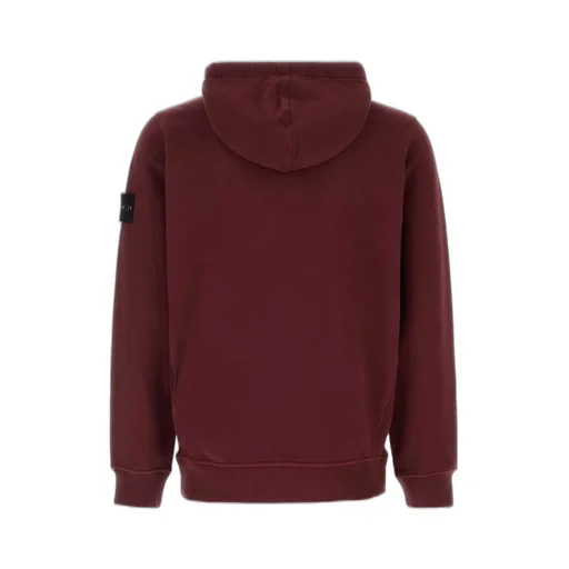 Stone Island Logo Patch Drawstring Hoodie