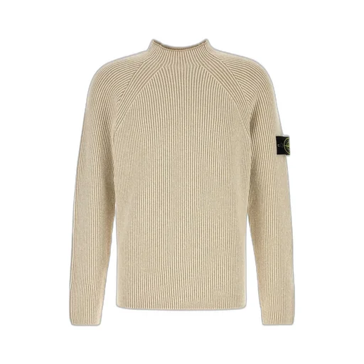 Stone Island Logo Patch Knitted Jumper