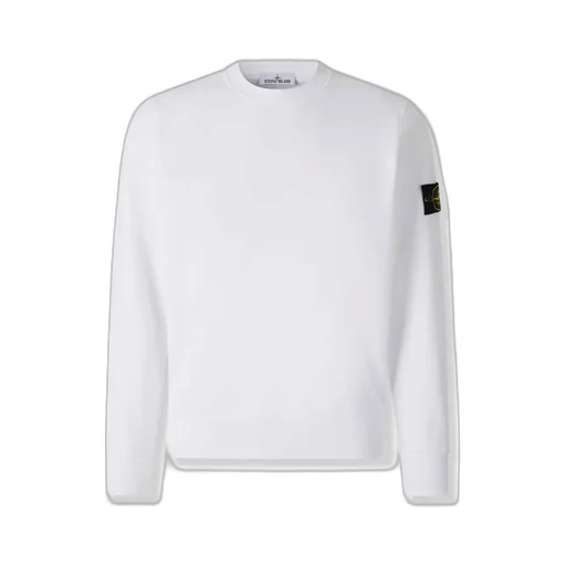 Stone Island Logo Patch Crewneck Sweatshirt
