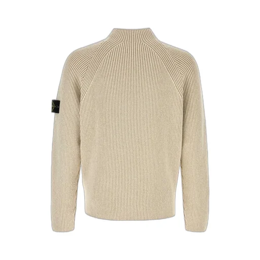 Stone Island Logo Patch Knitted Jumper