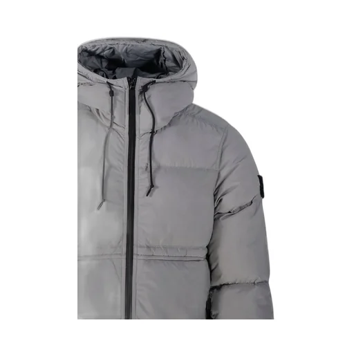 Stone Island Drawstring Hooded Down Jacket