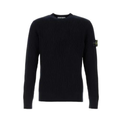 Stone Island Logo Patch Crewneck Jumper