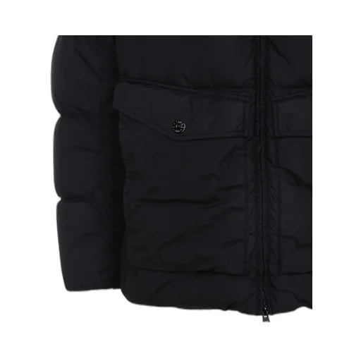 Stone Island Logo Patch Zip-Up Hooded Jacket