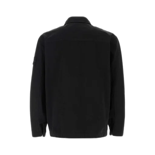 Stone Island Collared Long-Sleeve Shirt