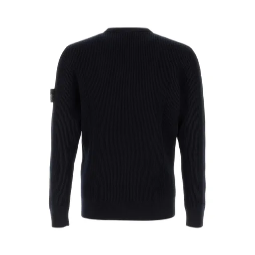 Stone Island Logo Patch Crewneck Jumper