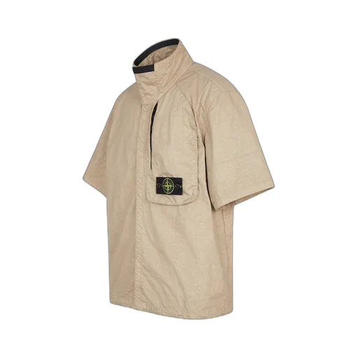 Stone Island Comfort Fit Short-Sleeve Shirt