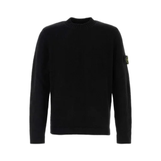 Stone Island Logo Patch Crewneck Jumper