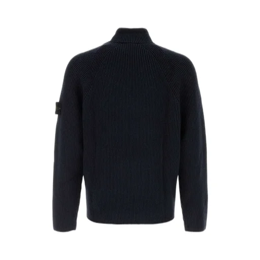 Stone Island Logo Patch Knitted Jumper