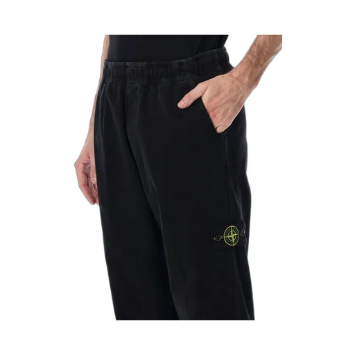 Stone Island Logo Patch Trousers