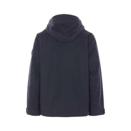 Stone Island Logo Patch Hooded Jacket