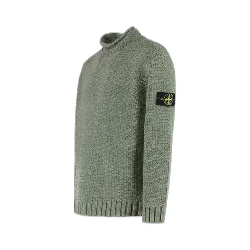 Stone Island Logo Patch Crewneck Sweater