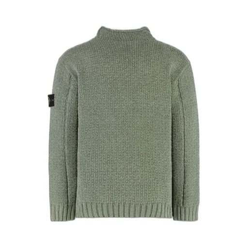 Stone Island Logo Patch Crewneck Sweater