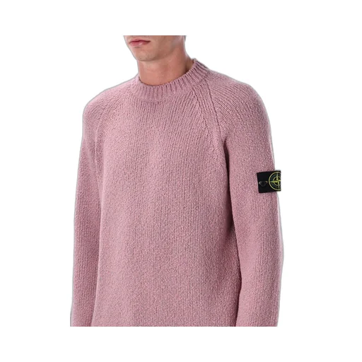 Stone Island Logo Patch Crewneck Jumper