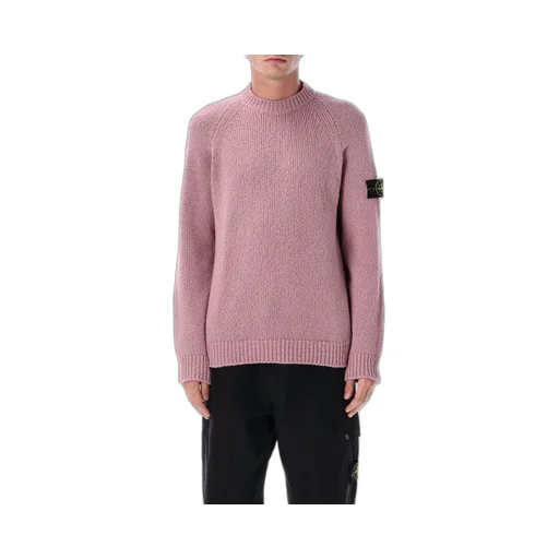 Stone Island Logo Patch Crewneck Jumper