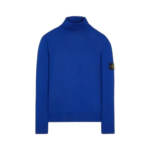 Stone Island Compass Patch Roll-Neck Jumper