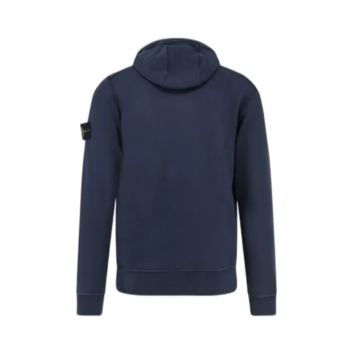 Stone Island Logo Patch Drawstring Hoodie