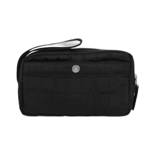Stone Island Logo Patch Zipped Wrist Pouch