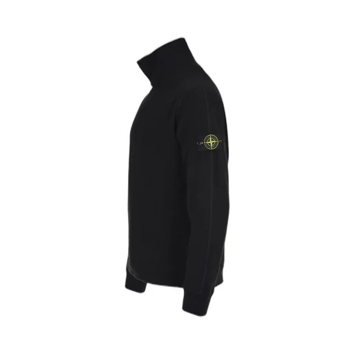 Stone Island Logo Patch Roll Neck Jumper