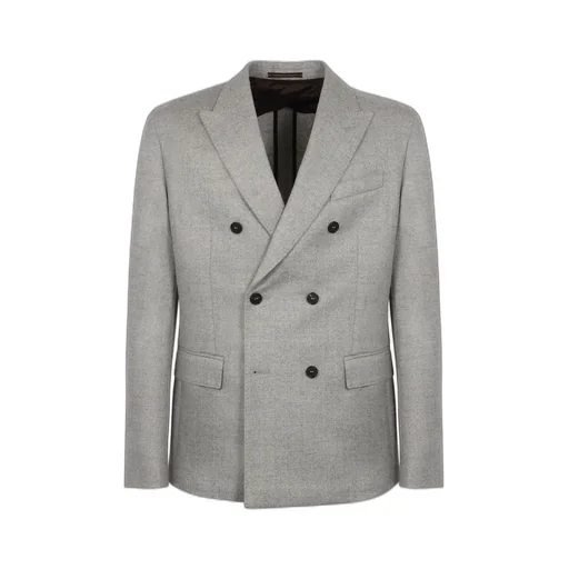 Slowear Double-Breasted Virgin Wool Jacket